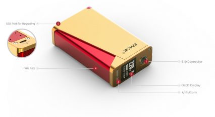 Парогенератор Smok H-Priv Pro Kit 220 W TC (TFV8 Big Baby Tank)