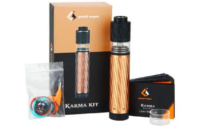 Мех мод с атом. Geek Vape Karma RDTA Kit