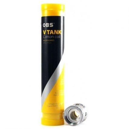 Испаритель OBS V TANK Cotton coil (0.15 Ohm 120-260W)
