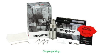 Атомайзер CONQUEROR RTA