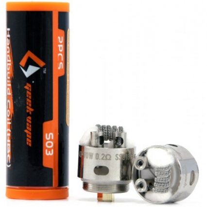 Испаритель Geek Vape SS316L Staggered Fuced Clapton (0.2 Ohm, 40-70 W)