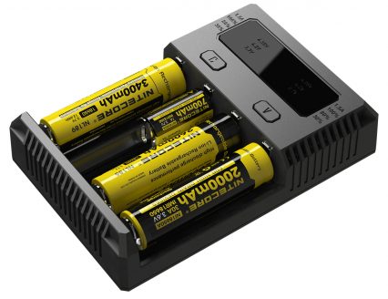 Зарядное устройство NITECORE New i4 с дисплеем на 4 батареи