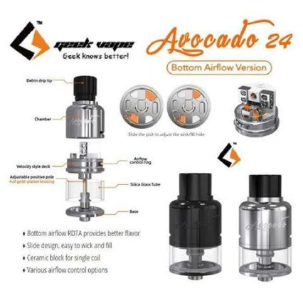 Бак Geek Vape Avocado 24 bottom airflow cl