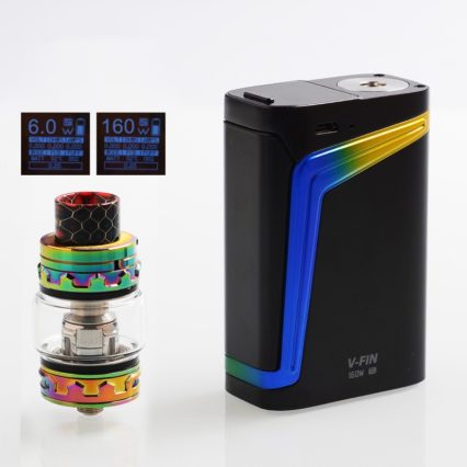 Парогенератор SMOK V-FIN 160W Kit with battery 8000mAh