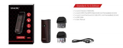 Парогенератор SMOK Nord 2 Pod 1500mAh Kit