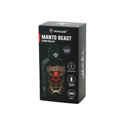 Парогенератор Rincoe Manto Beast 228W RDA kit