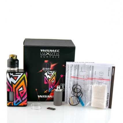Парогенератор WISMEC LUXOTIC SURFACE with KESTREL squonk Kit