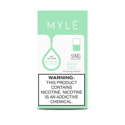 Сменный Картридж для MYLE V.4 ( Лимонная Мята ) крепость 50 мг.