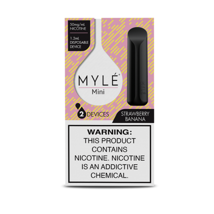 Одноразка MYLE Mini (Клубника Банан) 300 затяжек