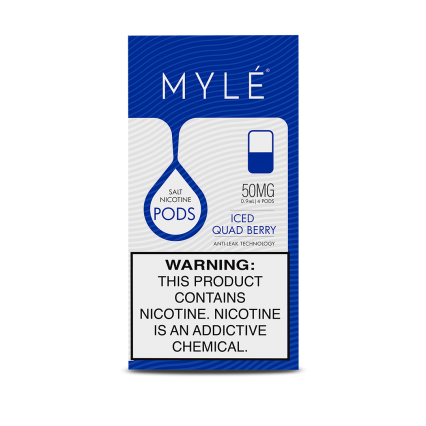 Сменный Картридж для MYLE V.4 ( Ледяные Ягоды ) крепость 50 мг