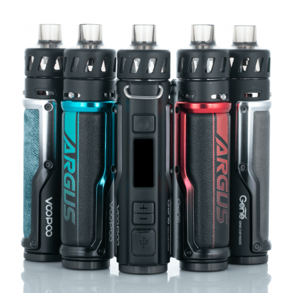 POD-система Voopoo ARGUS X 18650 80W ( Litchi Leather & Blue )