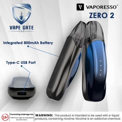 Набор Vaporesso ZERO 2 Black Red