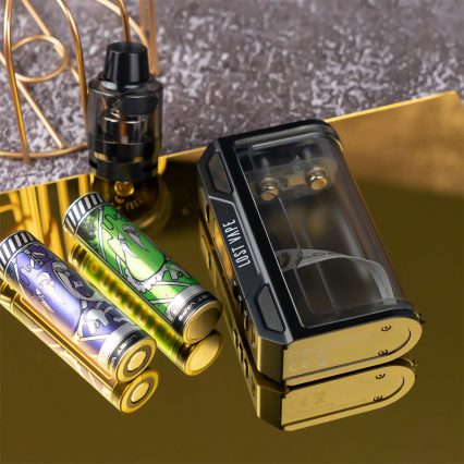 Бокс мод Lost Vape Thelema Quest 200W ( Gunmetal Clear )