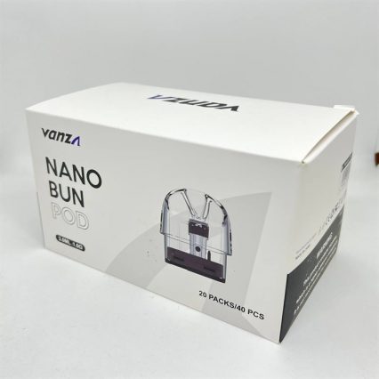 Картриджи VANZA (Minican) Nano Bun Pod 1.0 Ом ( прозрачный)