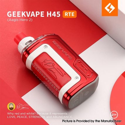 Pod-система Geek Vape Hero 2 (H45) ( Red&White)