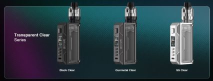 Бокс-мод Lost Vape Thelema Quest 200W (Black Clear)