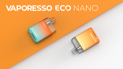 Vaporesso ECO NANO Kit 6 ml (Metal Edition Sparlding Purple)