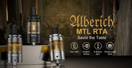 Клиромайзер Vapefly Alberich MTL RTA 4мл (Black)