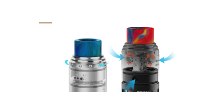 Клиромайзер Vapefly Brunhilde RTA 8мл (Stainless)