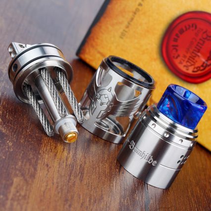 Клиромайзер Vapefly Brunhilde RTA 8мл (Stainless)