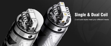 Клиромайзер Vapefly Brunhilde RTA 8мл (Stainless)