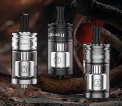 Клиромайзер Vapefly Alberich II MTL RTA 4мл (Gunmetal)