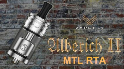 Клиромайзер Vapefly Alberich II MTL RTA 4мл (Gunmetal)