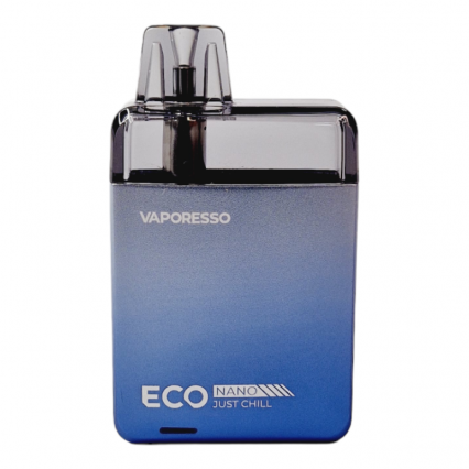 Вейп Vaporesso ECO NANO Kit 6 ml (Metal Edition Phantom Blue)