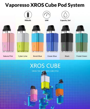 Вейп Vaporesso XROS CUBE 900mAh 2ml Bondi Blue