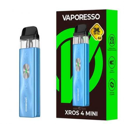 Вейп Vaporesso XROS 4 Mini 1000 mAh ( Синий ) Ice Blue