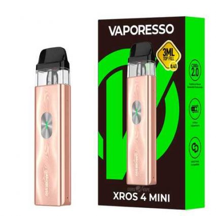 Вейп Vaporesso XROS 4 Mini 1000 mAh ( Золотой ) Champagne Gold