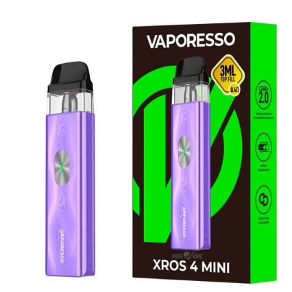 Вейп Vaporesso XROS 4 Mini 1000 mAh ( Пурпурный ) Ice Purple