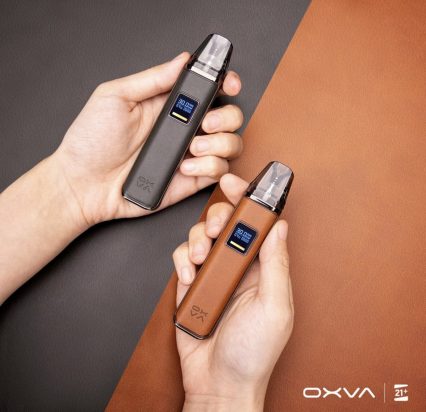 Вейп OXVA Xlim Pro Grey Leather