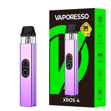 Вейп Vaporesso XROS 4 1000 mAh ( Пурпурный ) Lilac Purple