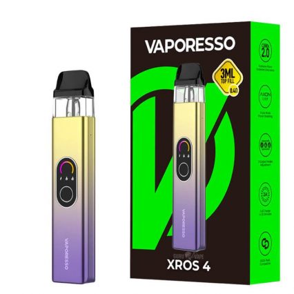 Вейп Vaporesso XROS 4 1000 mAh ( Фиолетово — Желтый ) Sunset Neon