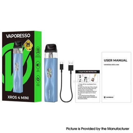 Вейп Vaporesso XROS 4 Mini 1000 mAh ( Синий ) Ice Blue