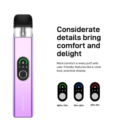 Вейп Vaporesso XROS 4 1000 mAh ( Пурпурный ) Lilac Purple