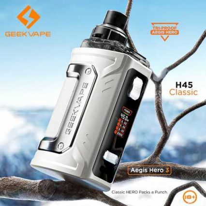 Вейп GeekVape (Hero 3) H45 Classic Grey